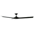 thumbnail image 4 of Torque Indoor and Outdoor 3-Blade 70in Smart Ceiling Fan in Matte Black with Remote Control, 4 of 5