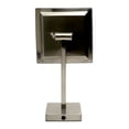 thumbnail image 6 of ALFI brand ABM8FLED-BN Brushed Nickel Tabletop Square 8" 5x Magnifying Cosmetic Mirror with Light, 6 of 8