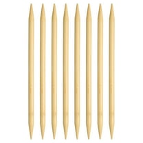 Uxcell 8Pcs Bamboo Knitting Needles Double Pointed Size US 11(8mm) 7.9 Inch