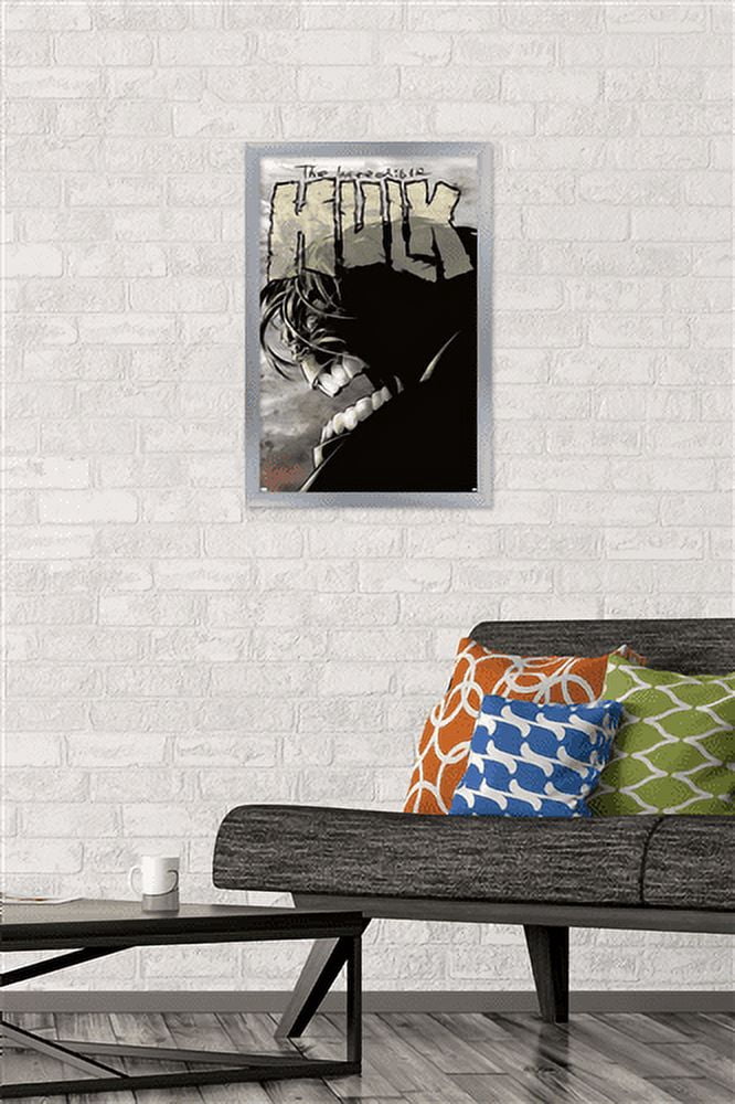Marvel Comics - Hulk - Incredible Hulk #65 Wall Poster, 14.725" x 22.375", Framed