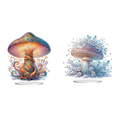 thumbnail image 1 of Hongo Hecho A Mano Diamante Arte Mesa La Oficina en El (hongo Delicado), 1 of 7