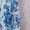 Blue, variant on Blue Floral Print Tie Front Deep V Neck Cutout Waist Maxi Dress For Women