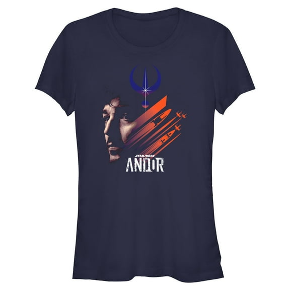 Juniors Star Wars: Andor Cassian and Spaceships T Shirt