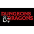 thumbnail image 2 of Men's Dungeons & Dragons Bold Logo Graphic Tee Black 3X Large, 2 of 5