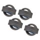 thumbnail image 4 of Juego de accesorios de bolas ranuradas profundas radiales planas con rodamiento esférico de 4 piezas para EquipmentGE40ES-2RS, 4 of 9
