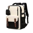 thumbnail image 4 of HJYCHN School Backpack for Boys Large Capacity Unisex Laptop Daypack for College Travel Hiking Kids Teens Boys Girls School Backpacks Beige One Size, 4 of 4