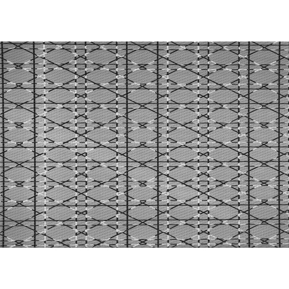 Ahgly Company Machine Washable Indoor Rectangle Transitional Gray Cloud Gray Area Rugs, 2' x 4'