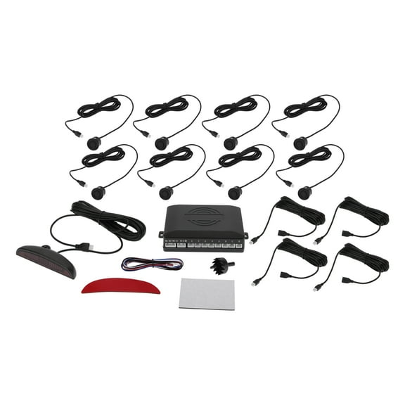 Unique Bargains Reverse Backup Radar System Reverse Parking Sensor 8pcParking Sensor