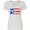 AA-White, variant on Inktastic Puerto Rico Flag in Text Women's V-Neck T-Shirt