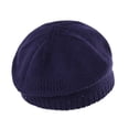 thumbnail image 6 of Autumn Winter Warm Soft Casual Artist Painter Cap Beanies Cap Baby Beret Hat Knitted WHITE, 6 of 8