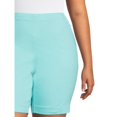 thumbnail image 3 of HANES Just My Size Women's Plus Size 2 Pocket Pull On Shorts, Sizes 1X-4X, 3 of 6