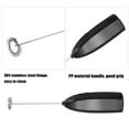 thumbnail image 4 of Binwennn Frothy Hand Mixer Kitchen Mixer Hand Mixer Handheld Mini Powerful Milk Frother Wand Hand Mixer Milk Frother Whisk Drink Mixer Handheld Egg Beater Coffee Beater Egg Frother For Cooking Mixing, 4 of 8