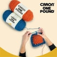 thumbnail image 3 of Yarn Caron, paquete de 2 libras, 908 g, acrílico estambrado #4, 3 of 6