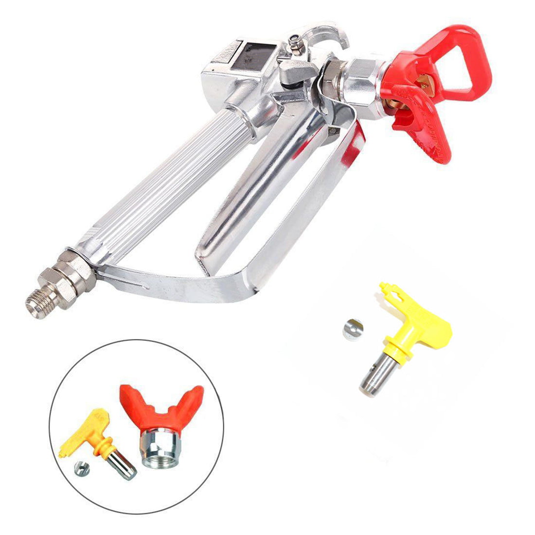 NEW 3600 PSI Airless Paint Spray Gun 517 Tip Tip Guard For Sprayers US 