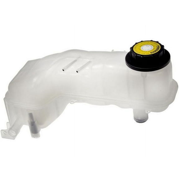 Front Radiator Coolant Overflow Expansion Tank with Cap - Compatible with 1997 - 1998 Chevy Malibu