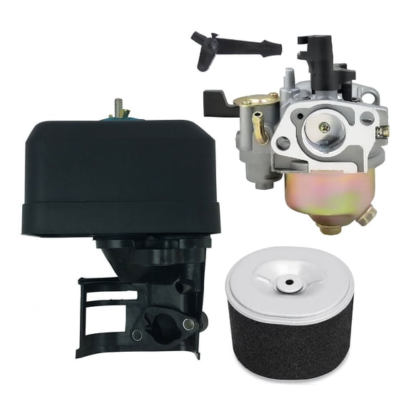 Carburetor and Air Box Assembly Compatible with Honda GX160 5.5 HP Gasoline Engines