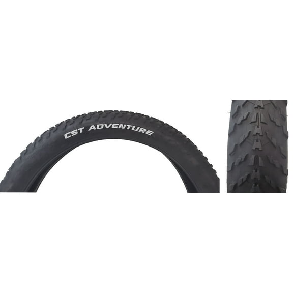 CST Premium Adventure Fat Tire 20x4.0 Wire Black (406 ISO) 20" eBike