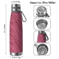 thumbnail image 3 of Leopard Print 29oz Stainless Steel Insulated Thermos with Tea Filter, 360° Printed Travel Bottle, Leakproof BPA-Free Flask with Anti-Slip Base, 304 Inner & 201 Outer, Vacuum Cup, 3 of 6