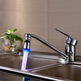 thumbnail image 2 of LED Light Shower Head Water Bath Home Bathroom Glow Romantic New, 2 of 2