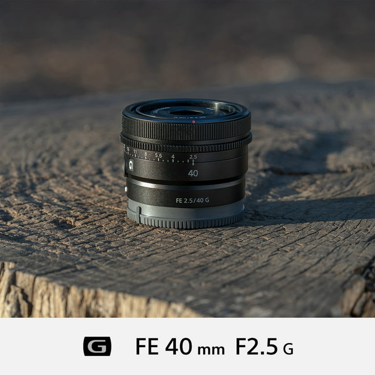 SONY FE 40mm F2.5 G（SEL40F25G Amazon.com : Sony SEL40F25G - Full-Frame Lens FE 40mm F2.5 G