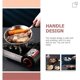thumbnail image 5 of Sartén antiadherente KAIYANG acero inoxidable para hacer panqueques utensilios de cocina sartén de chef cocina casera 16 cm, 5 of 5