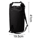 thumbnail image 2 of Bolsa impermeable de PVC Bolsa tipo cubo Bolsa impermeable Bolsa de natación para rafting en la playa Mochila para exteriores: para kayak, playa, rafting, paseos en bote, senderismo, camping y pesca, 2 of 5