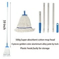Midoneat Mop ,Heavy Duty String Industrial Grade Mop for