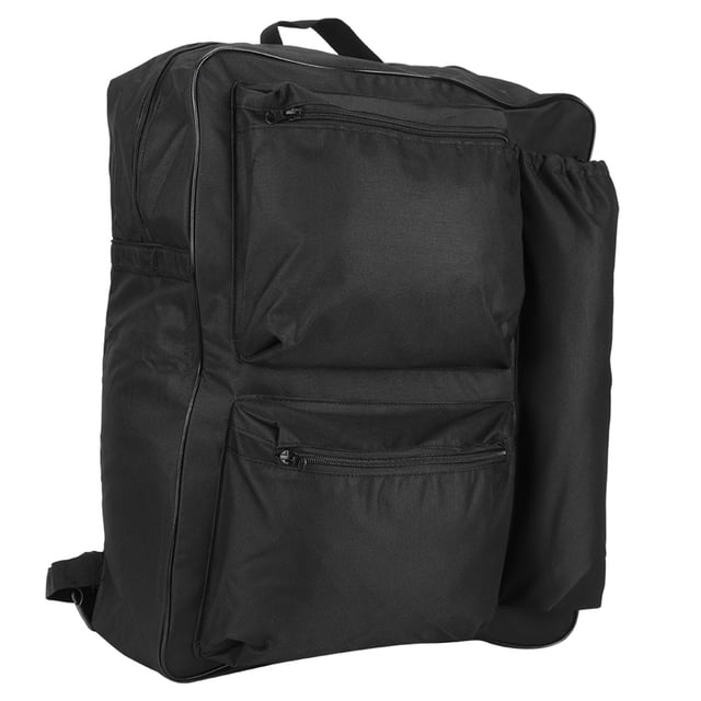 Fyearfly Sac de Rangement Multifonction pour Fauteuil Roulant, 40x14x48cm Sac de Rangement pour Fauteuil Roulant Chariot Portable Grande Capacité Imperméable Sac Suspendu Noir pour Fauteuil Roulant Électrique, Scooter de Mobilité