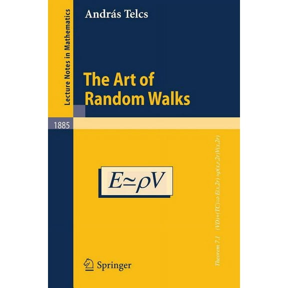 Lecture Notes in Mathematics The Art of Random Walks, Book 1885, (Paperback)