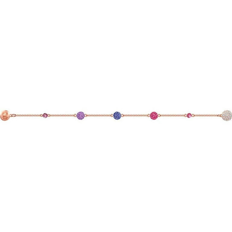 Swarovski Remix Collection Strand ブレスレット Swarovski Remix Collection strand, Round cut, White, Rose