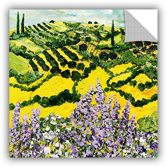 ArtAppealz Allan Friedlander "Down the Hill" Removable Wall Art