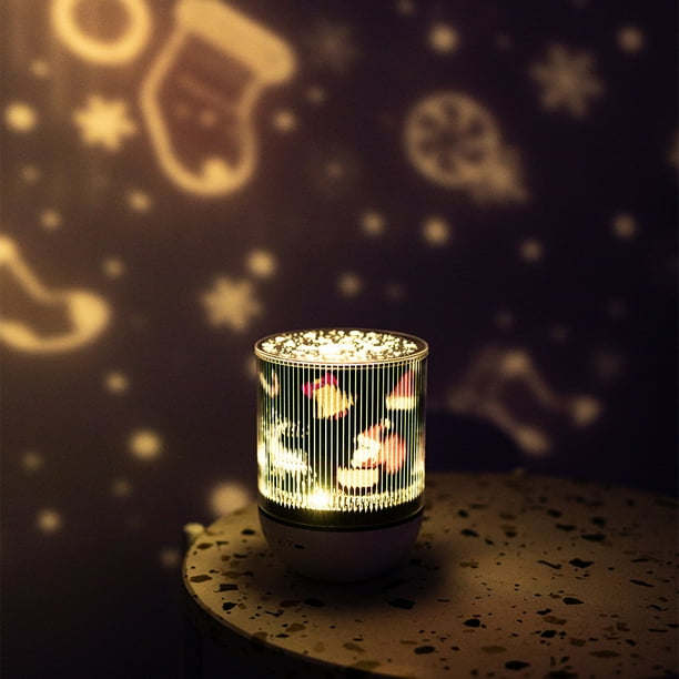 Luz nocturna con proyección de estrellas: luz nocturna de cielo estrellado con cable USB, luz nocturna para bebés con rotación de 360 grados, luz nocturna con proyector de estrellas para bebés y niños