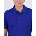 thumbnail image 3 of Real Essentials 3 Pack: Men's Quick-Dry Short Sleeve Athletic Performance Polo Shirt (Available In Big & Tall), 3 of 5