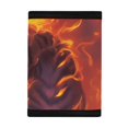 thumbnail image 3 of FUIALDOLG Fire Tiger Youth Wallet for Sports, Polyester Trifold Money Organizer with Big Capacity, Slim Wear-Resistant Teen Wallet for Daily Use, 3 of 7
