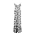 thumbnail image 3 of Vestido de Verano para las Mujeres Vestido de Suspensión de Temperamento Sexy de Impresión de Leopardo de Moda, Nuevo sin Mangas, 3 of 6