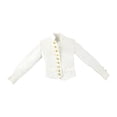 thumbnail image 1 of Figuras de acción Ropa Escala 1:6 Uniforme histórico Traje Miniatura coleccionable Top blanco, 1 of 9