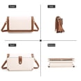 thumbnail image 5 of FALAN MULE Small Crossbody Bags for Women Cell Phone Purse Vegan Leather Shoulder Handbag Wallet with Card Slots, 5 of 6