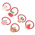 thumbnail image 3 of 6Pcs Holiday Hair Ties Hair Rings In Assorted Color For Daily Wear Suitable For Children Adults, 3 of 5