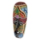 thumbnail image 5 of Máscaras de pared Máscara africana Decoración para colgar en la pared Madera maciza Máscara africana colorida Máscara especial africana para 10x20cm perfecl Artesanías Africanas, 5 of 8