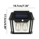 thumbnail image 4 of Nueva lámpara de pared solar para exteriores, lámpara de filamento de tungsteno para exteriores, lámpara de patio de inducción, villa de jardín, iluminación de lámpara de noche pequeña Akmoler, 4 of 8