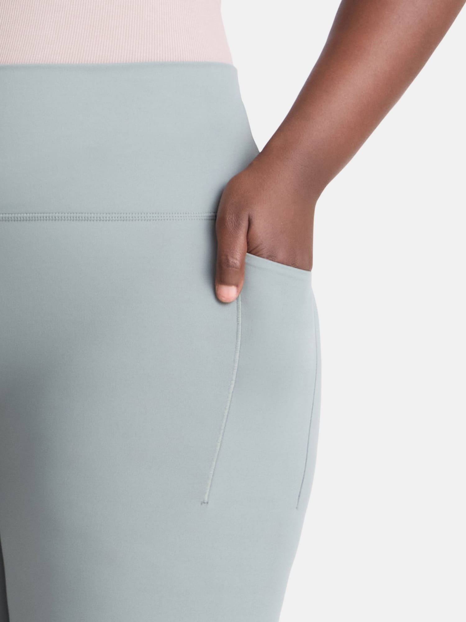 Avia Women's and Women's Plus SoftSculpt High Rise Leggings 27" with Pockets, Sizes XS-4X