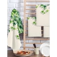 thumbnail image 2 of Country Leaves Kitchen Dish Towels for Drying Dishes Set of 4, Spring Green Leaf Branches Vine Botanical Waffle Weave Microfiber Hand Tea Bathroom Towels Quick Dry & Absorbent Towel 15.7x23.6, 2 of 7