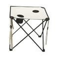 thumbnail image 2 of figatia Foldable Camping Table Picnic Table with 2 Cup Holders Ultralight Portable Outdoor Table for Garden Beach Yard Patio Barbecue, 2 of 8