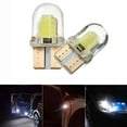 thumbnail image 6 of 10Pc Silica Bright White License Light Bulb with Stainless Door Sill Kick Scuff Plate Protectors Trim Guard Cover, 6 of 10
