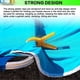 thumbnail image 3 of Big Size Plastic Hanging Clips Set, 12cm Large Beach Towel Clamps for Sunbeds Sun Loungers Pool Clothes Pegs Away, 4 Colors in Pack, 3 of 4