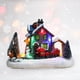 thumbnail image 4 of Casas de pueblo iluminadas con LED de Navidad con figuras iluminadas Decoración de pueblo de nieve d Abody Decoración navideña, 4 of 7