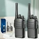 thumbnail image 1 of Walkie-talkies para niños con pantalla LCD | Pack de 2 intercomunicadores inalámbricos de juguete | Alcance de 200 metros para explorar, acampar y hacer senderismo | A partir de 3 años, 1 of 5