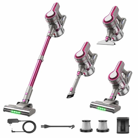 Zoltriq Cordless Vacuum Cleaner, 600W, 40 Minute Runtime, 40kPa Stick Vacuum with Removable Battery