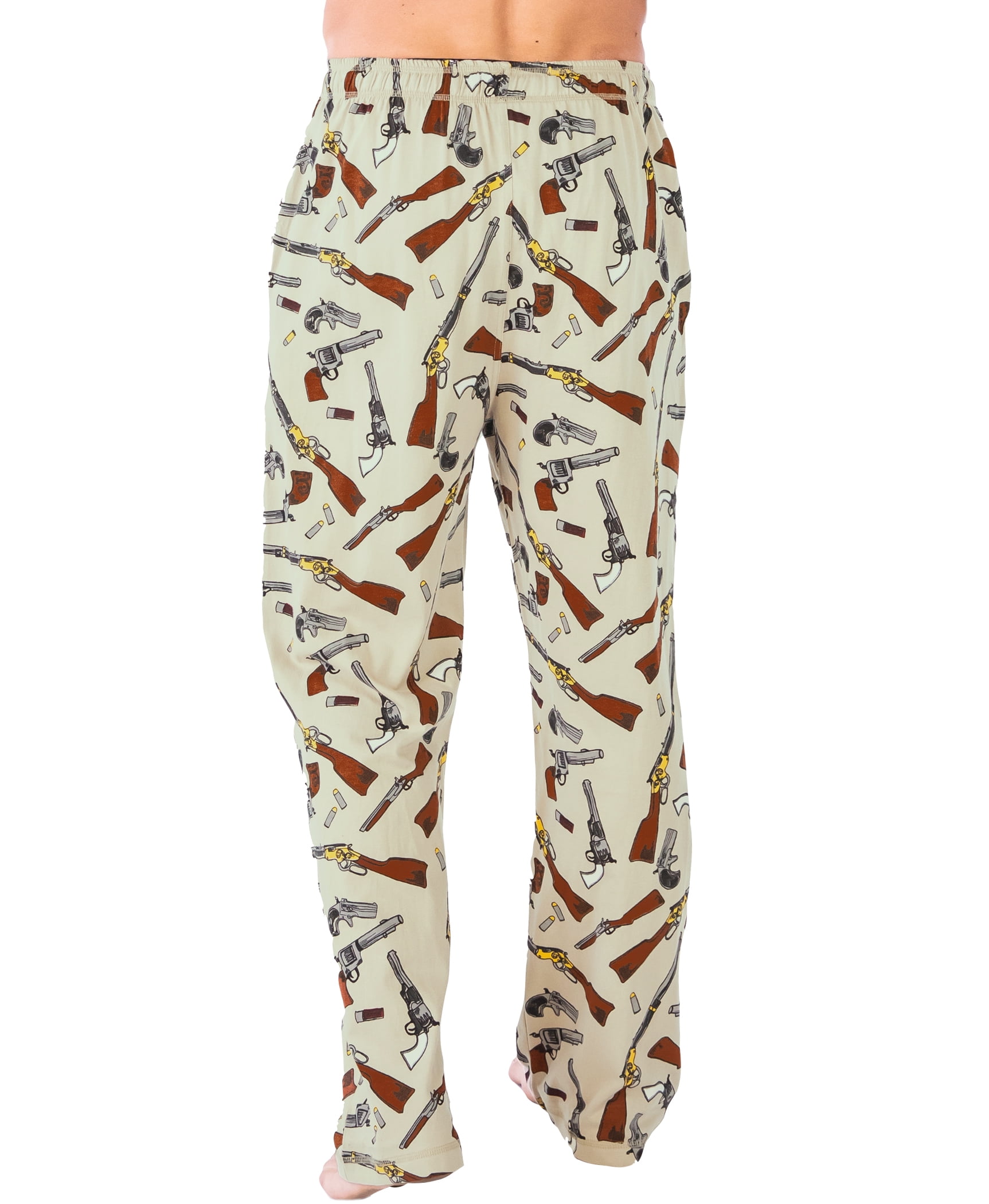 LazyOne Animal Pajama Pants for Men, Male Pajamas, Old West