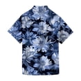 thumbnail image 5 of HAJWOH 2026 Hawaiian Shirt for Men Casual Button Down Short Sleeve Summer Beach Shirts Loose Fit Floral Print Tropical Tops, 5 of 7